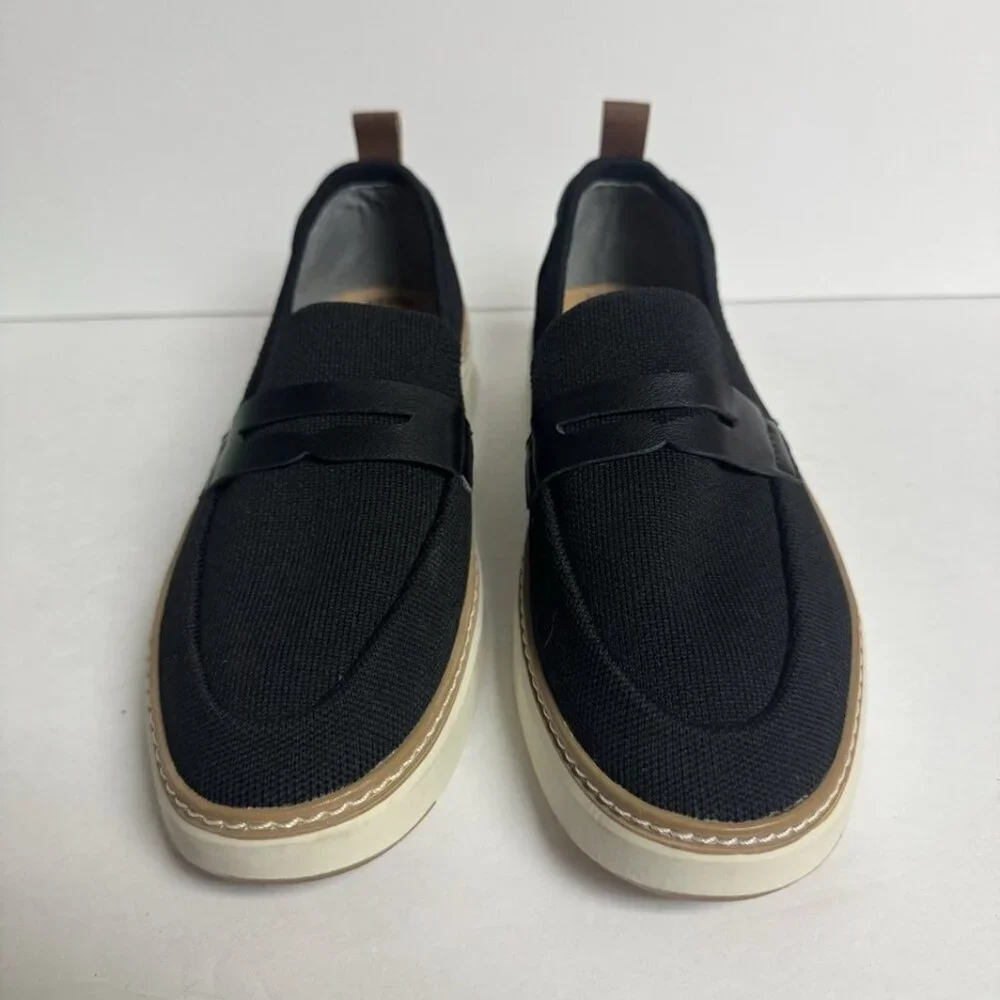 Hush Puppies Womens Cody Slip On Black Size 9.5 M